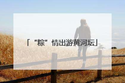 “粽”情出游黄河坛