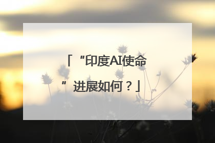 “印度AI使命”进展如何？