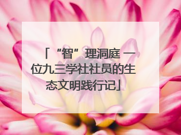 “智”理洞庭 一位九三学社社员的生态文明践行记
