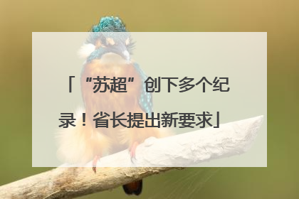 “苏超”创下多个纪录！省长提出新要求