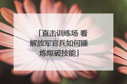 直击训练场 看解放军官兵如何锤炼爆破技能