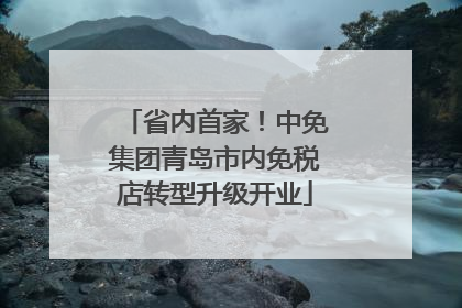 省内首家！中免集团青岛市内免税店转型升级开业