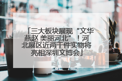 三大板块展现“文华燕赵 美丽河北”！河北展区近两千件实物将亮相深圳文博会