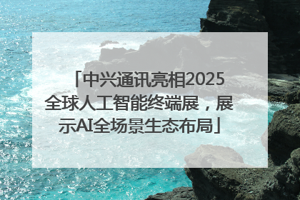 中兴通讯亮相2025全球人工智能终端展，展示AI全场景生态布局