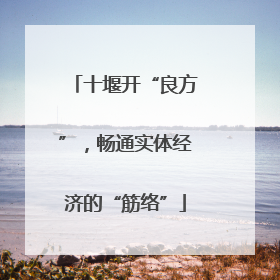 十堰开“良方”，畅通实体经济的“筋络”