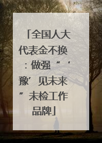全国人大代表金不换：做强“‘豫’见未来”未检工作品牌