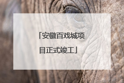 安徽百戏城项目正式竣工