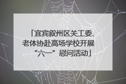 宜宾叙州区关工委、老体协赴高场学校开展“六一”慰问活动