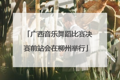 广西音乐舞蹈比赛决赛前站会在柳州举行