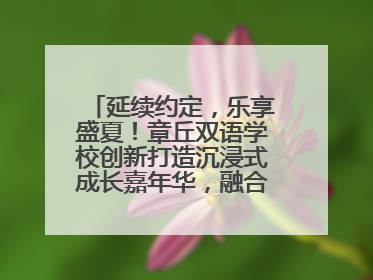 延续约定，乐享盛夏！章丘双语学校创新打造沉浸式成长嘉年华，融合音乐节再启幕！