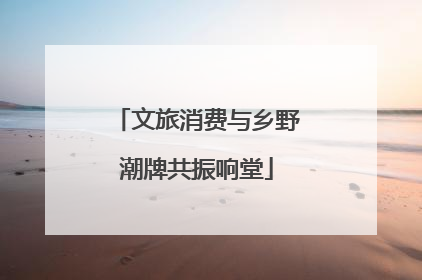 文旅消费与乡野潮牌共振响堂