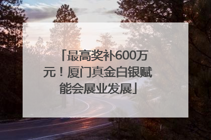 最高奖补600万元！厦门真金白银赋能会展业发展