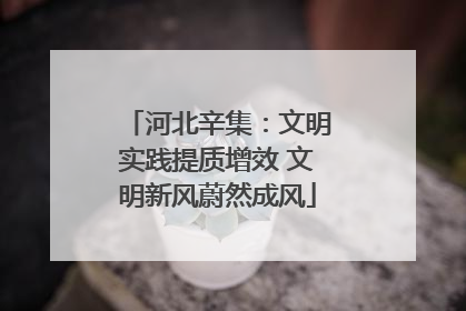 河北辛集：文明实践提质增效 文明新风蔚然成风
