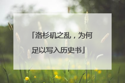 洛杉矶之乱，为何足以写入历史书