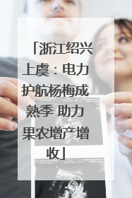 浙江绍兴上虞：电力护航杨梅成熟季 助力果农增产增收