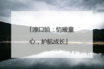 淳口镇：情暖童心，护航成长