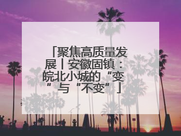 聚焦高质量发展丨安徽固镇：皖北小城的“变”与“不变”