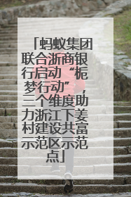蚂蚁集团联合浙商银行启动“栀梦行动”，三个维度助力浙江下姜村建设共富示范区示范点