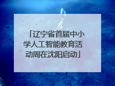 辽宁省首届中小学人工智能教育活动周在沈阳启动
