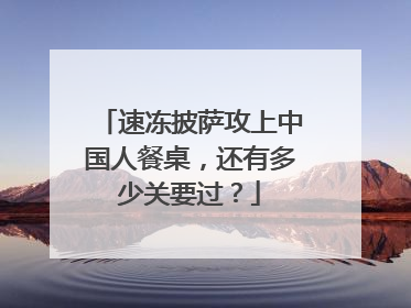 速冻披萨攻上中国人餐桌，还有多少关要过？