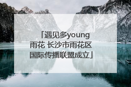 遇见多young雨花 长沙市雨花区国际传播联盟成立