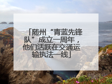 随州“青蓝先锋队”成立一周年，他们活跃在交通运输执法一线