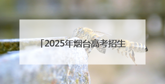 2025年烟台高考招生咨询会6月27日启动